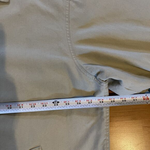 Gap Bomber Jacket Men's 2XL XXL Beige Full Zip Collared‎ y2k 2000s - Picture 8 of 11